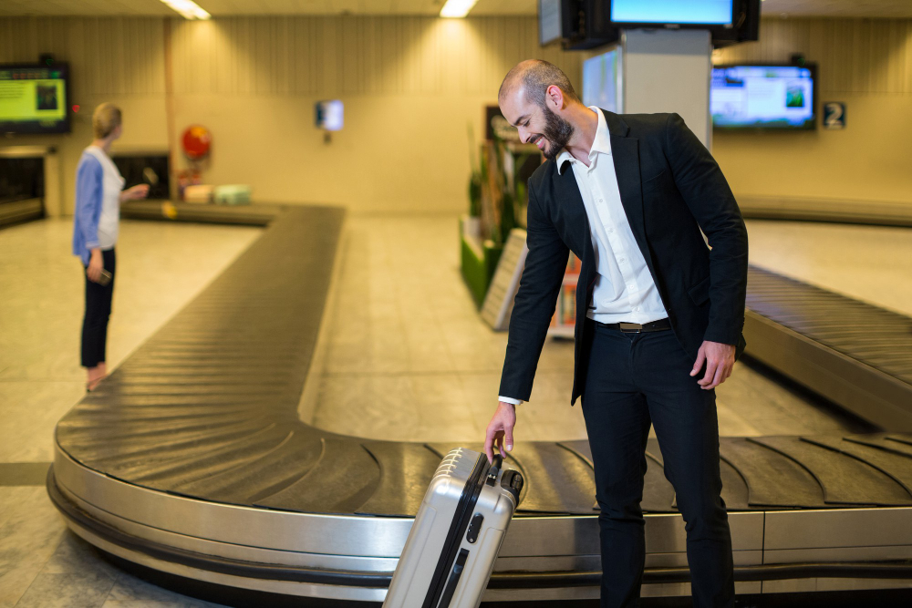 Recogida de equipaje en aeropuerto